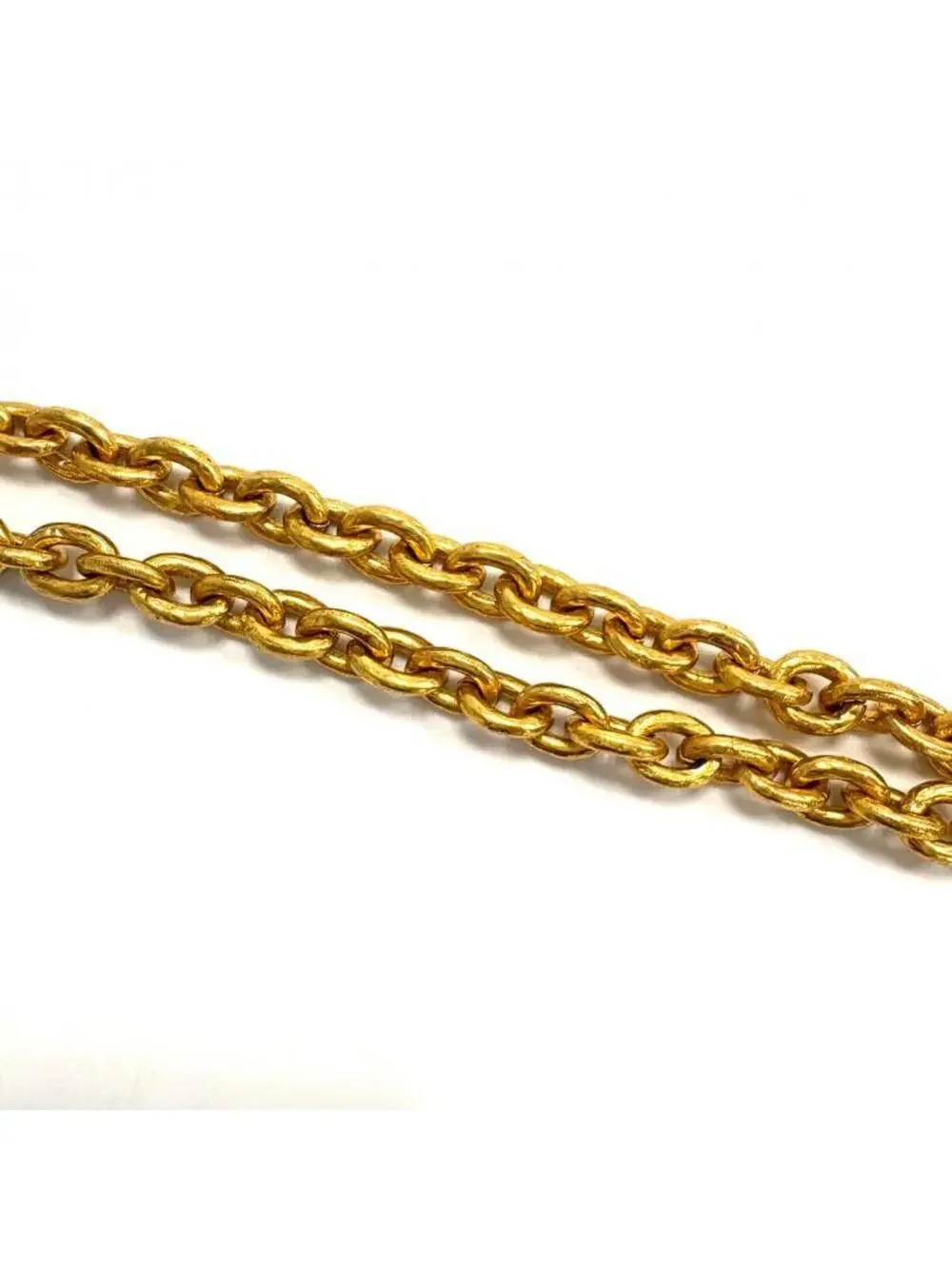 Chanel Cc Logo Chain Heart Pendant #357925C18B